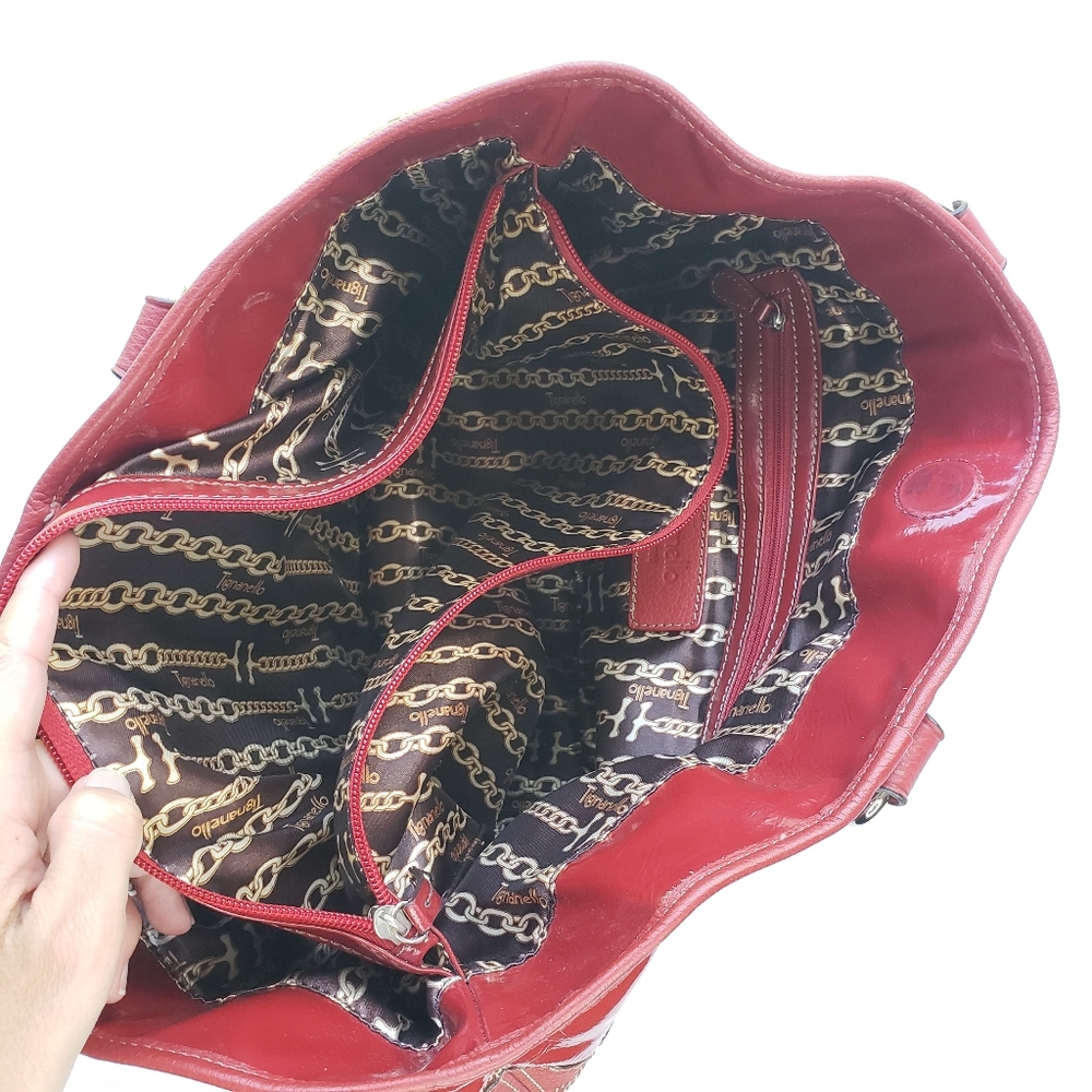 Tignanello Large Patchwork Leather Shoulder Tote - image 6